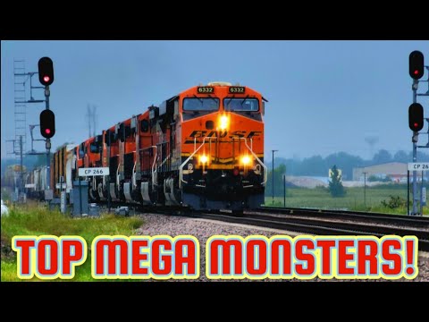 KC's TOP 10 MEGA POWERED TRAINS!