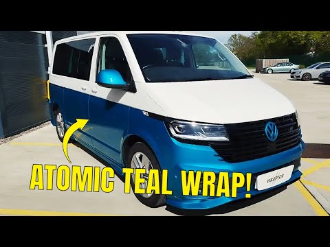 Volkswagen Camper Van Atomic Teal Wrap for Wildworx