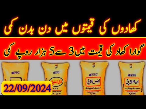 Gawara Sona Urea and DAP Fertilizer prices in Pakistan 2024|Fertilizer prices updates|#fertilizer