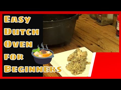 30 MINUTE DUTCH OVEN RECIPE FOR BEGINNERS - EASY Dutch Oven Dish