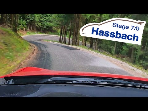 Stage 7/9 Hassbach-Grimmenstein | obm Land der 1000 Hügel Rallye 2024 | POV Recce