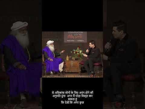 Rapid Fire Round   Karan Johar with Sadhguru Jagadish Vasudev