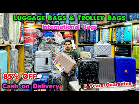 Luggage Bags & Trolley Bags | 85% OFF | Cheapest Luggage Bags in Delhi | Luxury Bags | Luggage World