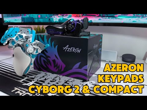 Cyborg 2 & Cyborg 2 Compact Keypads from Azeron | Review & Closer look