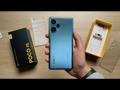 Poco F5 5G Blue 12/256 GB - ASMR Unboxing