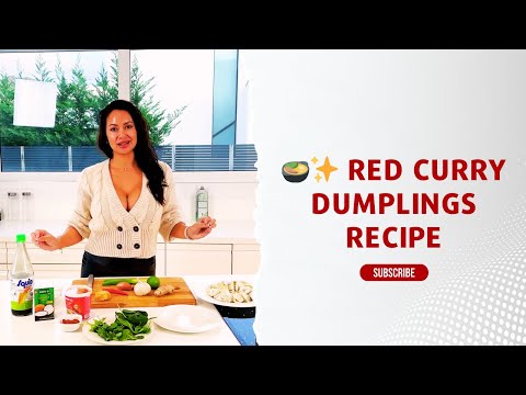 🍲✨ Red Curry Dumplings Recipe | Easy, Flavorful, and Perfect for Any Occasion!