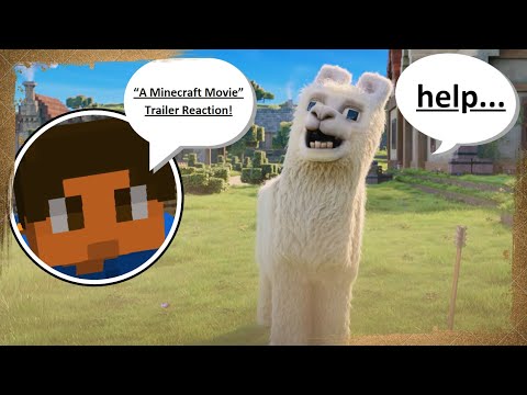 A Minecraft Movie Teaser Trailer Reaction!