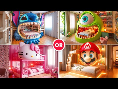 Would You Rather - Build Your Ultimate Dream House 🏠🌈💞🦄 Quiz Galaxy