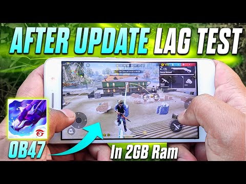 After OB47 Update Free Fire Lag Test In 2GB Ram