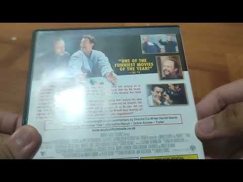 Analyze That (2002) 2003 DVD (UK) Unboxing