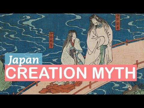 Japanese Mythology | Izanagi and Izanami and the Birth of Gods | LittleArtTalks