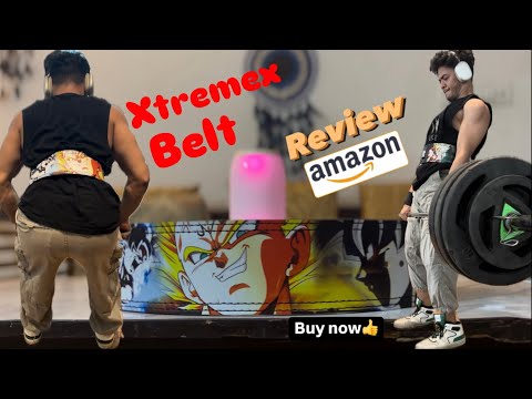 Review with price 💰💰/ Xtremex fitness powerlifting belt /watch till end