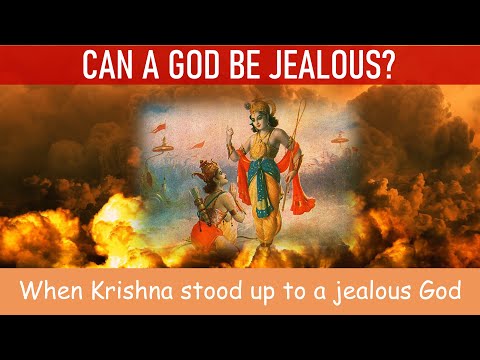 When Krishna stood up to jealous god. Can a god have ego and jealousy? The Dharmic Perspective