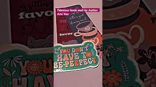 Book Mail time! Author Ami Van thank you! #bookmail #stickers #books #avidreader