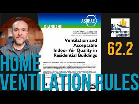 ASHRAE 62.2 Home Ventilation Standard Explained: Guided Tour of Building Science Gems Hiding Inside