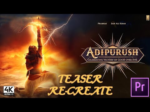 Adipurush (Official Teaser Video Re-Create) | Prabhas | Kriti | Saif | T Series