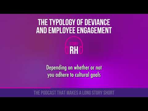 The Typology of deviance and employee engagement