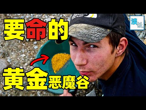 遍地是黄金的原始森林，老外冒险去淘金发财，结果半夜被吓哭！｜淡饭电影