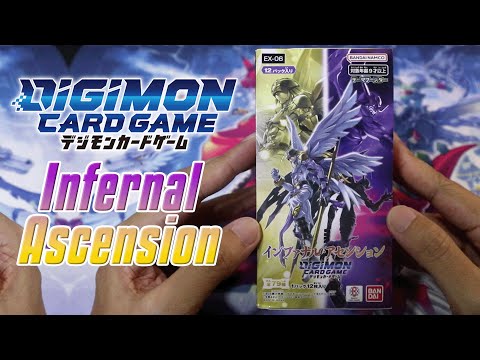 DIGIMON CARD GAME EX6 INFERNAL ASCENSION Booster Box Opening OPEN THE GATE OF DEADLY SINS