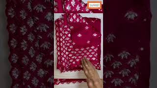 Wide collection of designer readymade saree blouses | New Designer Saree Collection 2023  #shorts