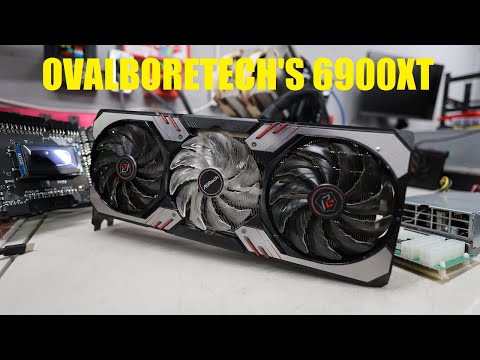 RX 6900 XT GPU Mining Hashrate & Power Testing