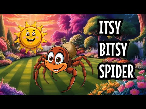 The Itsy Bitsy Spider | Fun Sing-Along Nursery Rhyme for Kids