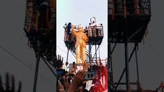 AMBEDKAR STATUE  OPENING ✊// #ambedkar #ambedkarstatusnew #stutus #trendingshorts @Ambedkarsena02