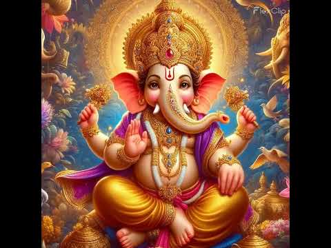 ganesh Shodashanama stotram#ai #new #devotional #ganesh #trending #viralvideo #newmusic  #newsong