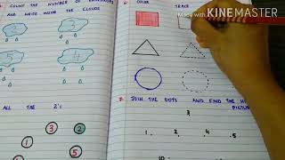 Daily practice worksheets for pre nursery class || kindergarten worksheets