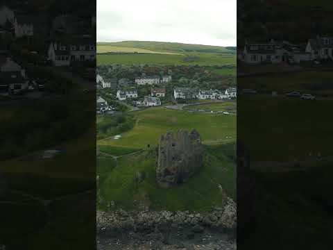 Dunure Castle was once the main fortress of the powerful Kennedy family. #shorts