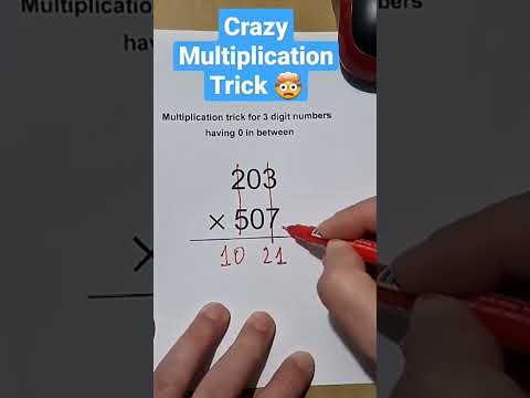 Multiplication tricks to make math fun and easy #maths #multiplication #mathtrick