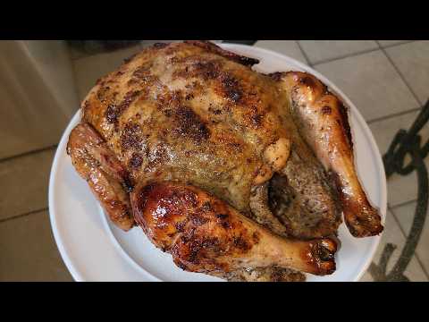 Seasoned Oven Roasted Whole Chicken