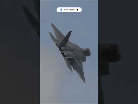 F-22 Raptor In Action Perform #f22inaction #f22raptor #f22fighterjet