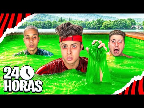 FIZ A MAIOR PISCINA DE SLIME DO MUNDO! *Bati o record ?