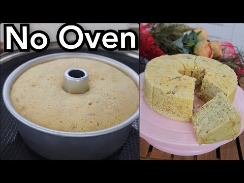 No Oven! Banana Chiffon Cake