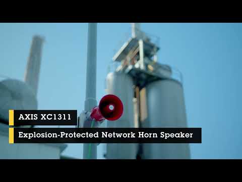 AXIS XC1311 Explosion-Protected Network Horn Speaker - certified for Zone/Division 1