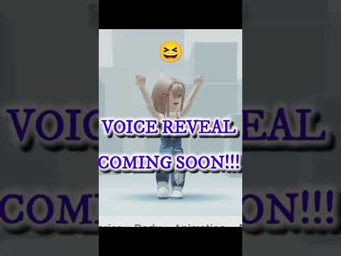 voice reveal soon!!!