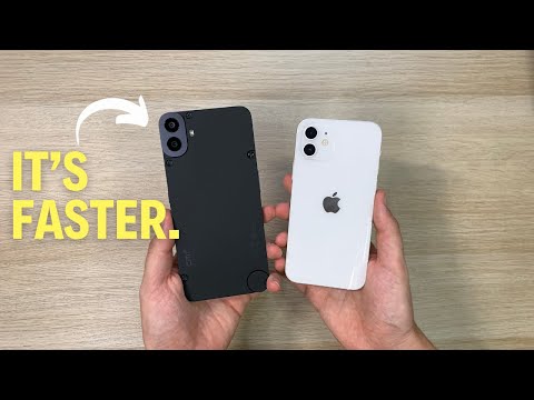 CMF Phone 1 vs iPhone 12 - Speed Test!