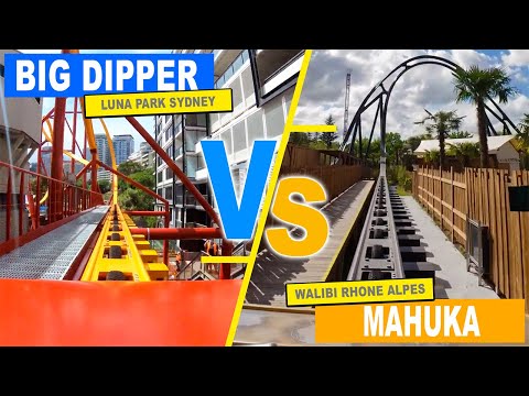 Mahuka VS Big Dipper | Which Intamin Single Rail is better?