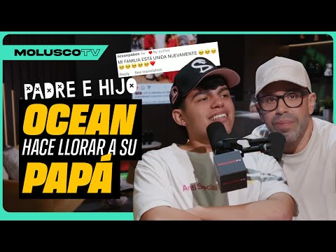 Ocean: “Mi familia esta unida nuevamente”/ Molusco llora al recordar momento bonito en año nuevo