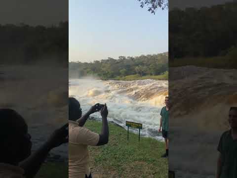 Nature’s Symphony  #MurchisonFalls #NatureLovers #WaterfallWonder #WildernessEscape