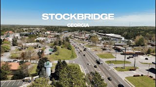 DroneViewsWithBaku | Explore the Tranquil Beauty of Stockbridge, GA 🌳