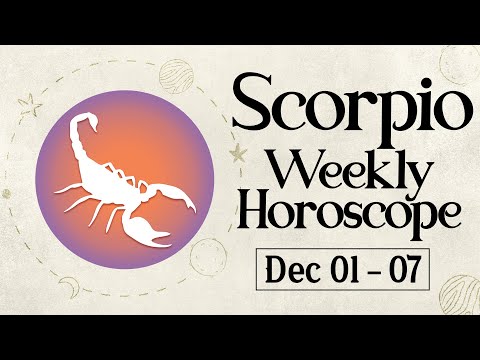 Scorpio Weekly Horoscope: December 01 to 07, 2024