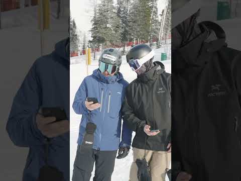 Average Skier vs Olympic Skier ⛷️ #skiinstructor #ski #ski season #olympics