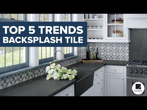 5+ Kitchen Backsplash Ideas: Top Trends in Wall Tile