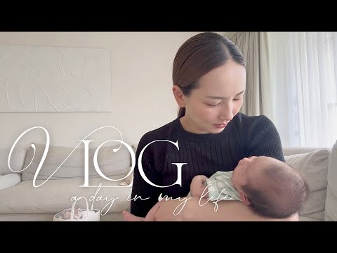 【VLOG】新生児と過ごす5人家族の1日