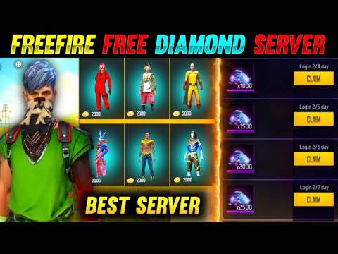 FREE FIRE BEST FREE DIAMOND SERVER | FREE FIRE BEST SERVER | FREE FIRE BEST FREE ITEMS SERVER