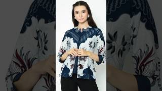 Hadinata Batik Wanita Blouse Marion Mathew#hadinatabatik #blousebatik #batikwanita