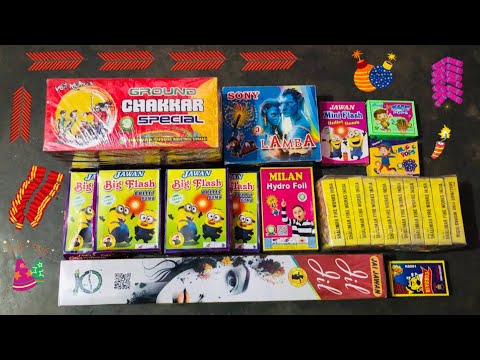 New Crackers testing video || Diwali stash 2024 || New Diwali fireworks stash 2024 and Testing