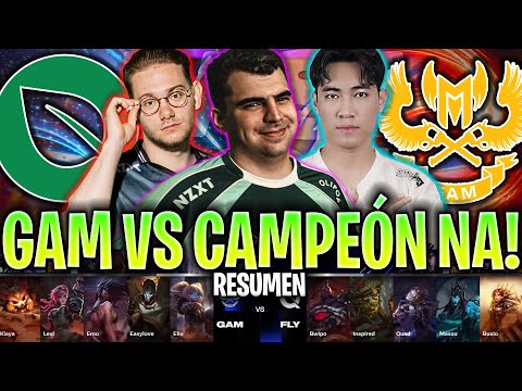 GAM SE ENFRENTA AL CAMPEÓN DE NORTE AMÉRICA! | FLY vs GAM RESUMEN SWISS STAGE WORLDS 2024 LVP